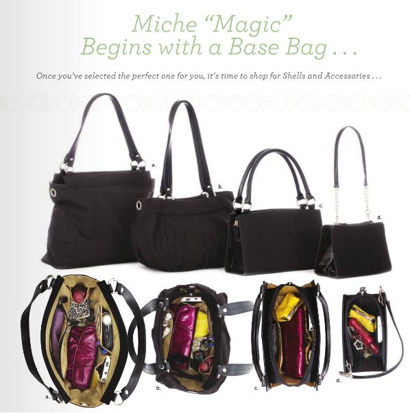 Interchangeable Miche base bags